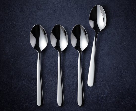 Bovenaanzicht Royal van Kempen & Begeer Koffielepels – 4-delig