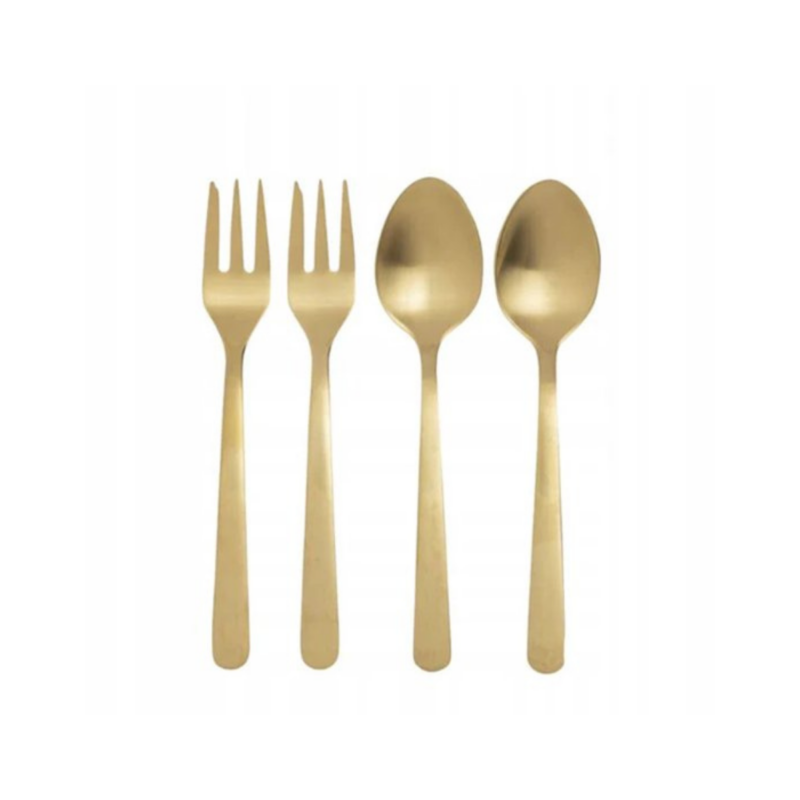 Bovenaanzicht Royal van Kempen en Begeer Koffie- en Taartbestek – 4-delig