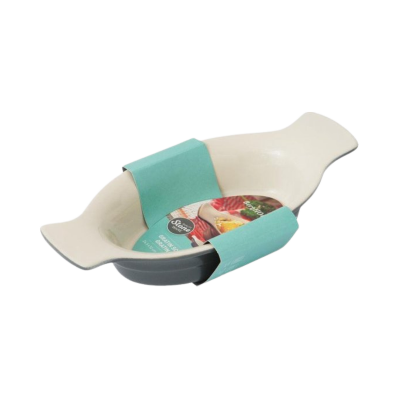 Bovenaanzicht BergHOFF Gratin Ovenschaal – 24,5 x 12 cm