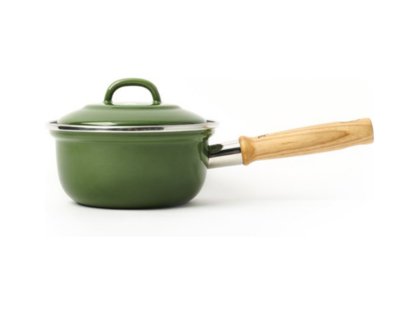 Zijaanzicht BK Indigo Steelpan met Deksel – Ø 16 cm – 1,2 L