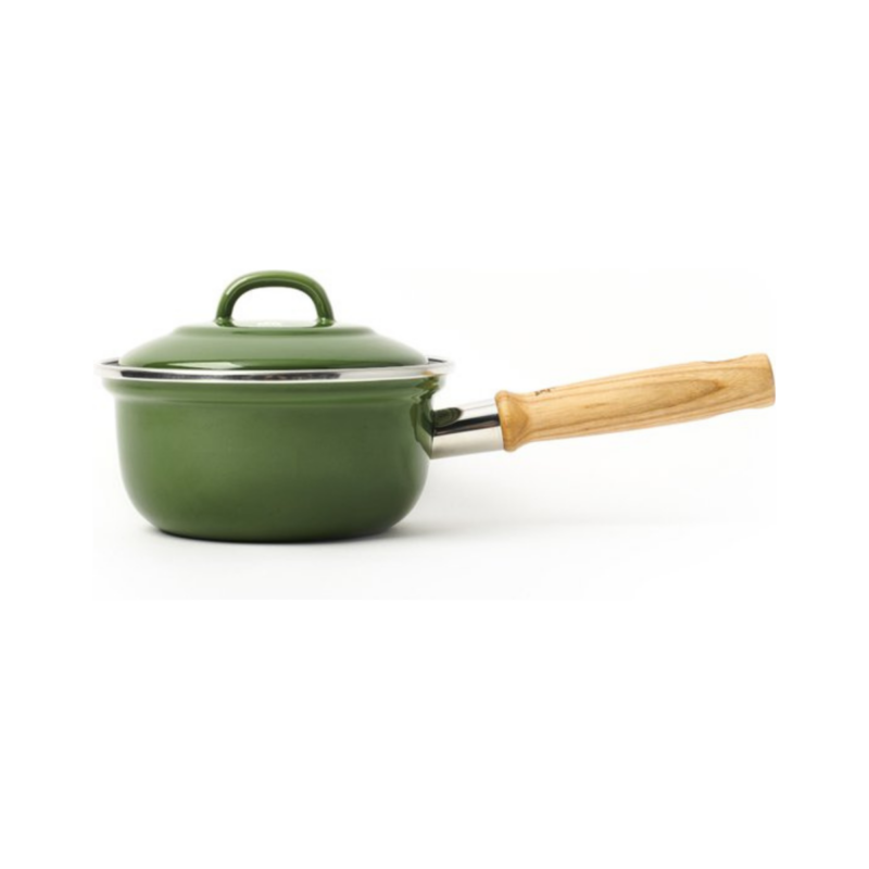 Zijaanzicht BK Indigo Steelpan met Deksel – Ø 16 cm – 1,2 L