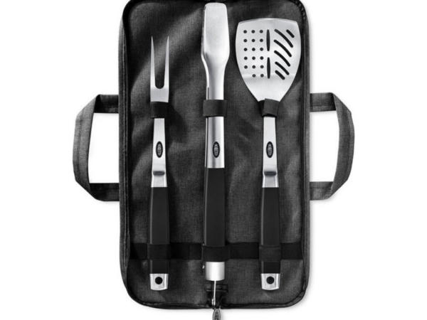 Bovenaanzicht Boretti BBQ Grill Set – 3-delig