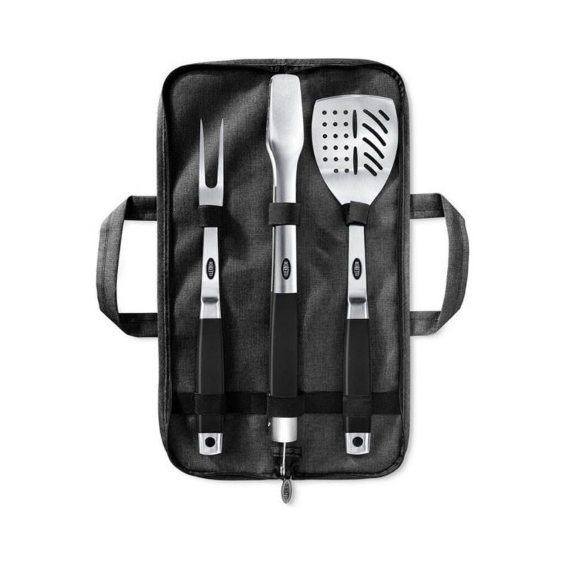 Bovenaanzicht Boretti BBQ Grill Set – 3-delig