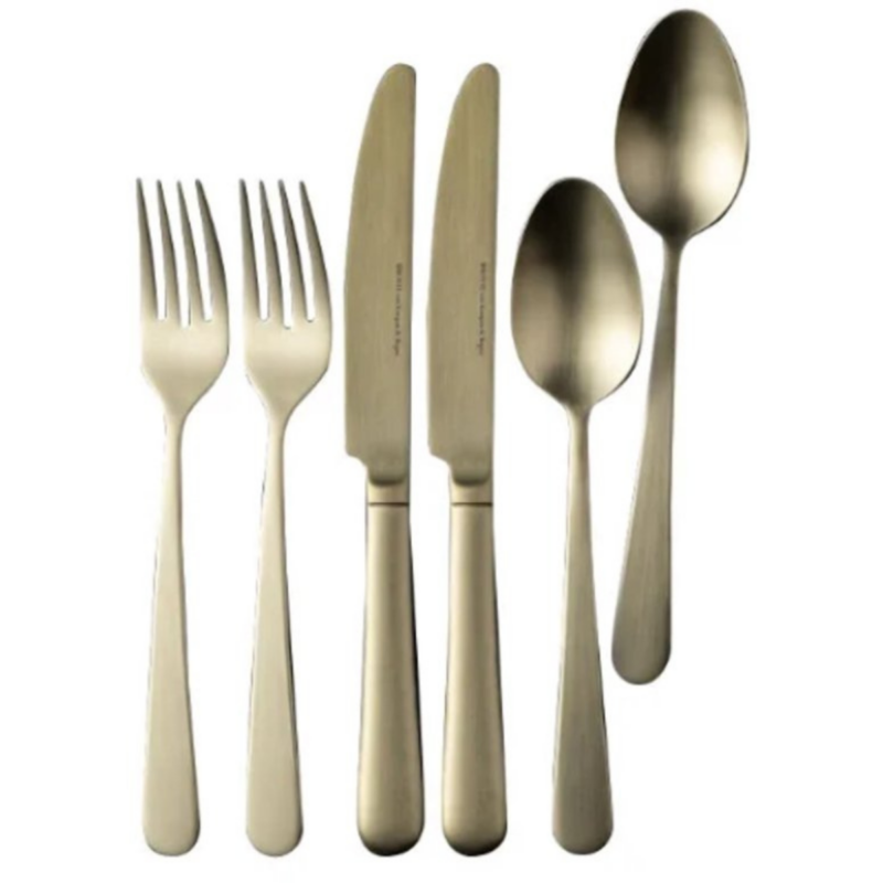 Bovenaanzicht Royal van Kempen & Begeer Bestekset – 6-delig