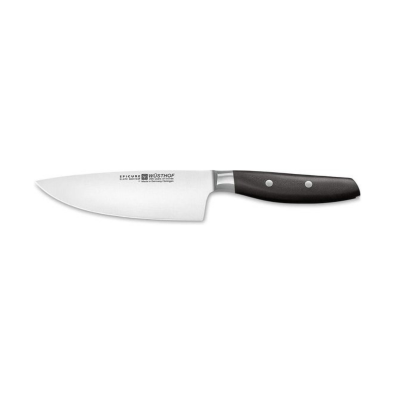 Zijaanzicht Wüsthof Epicure Slate Koksmes – 16 cm